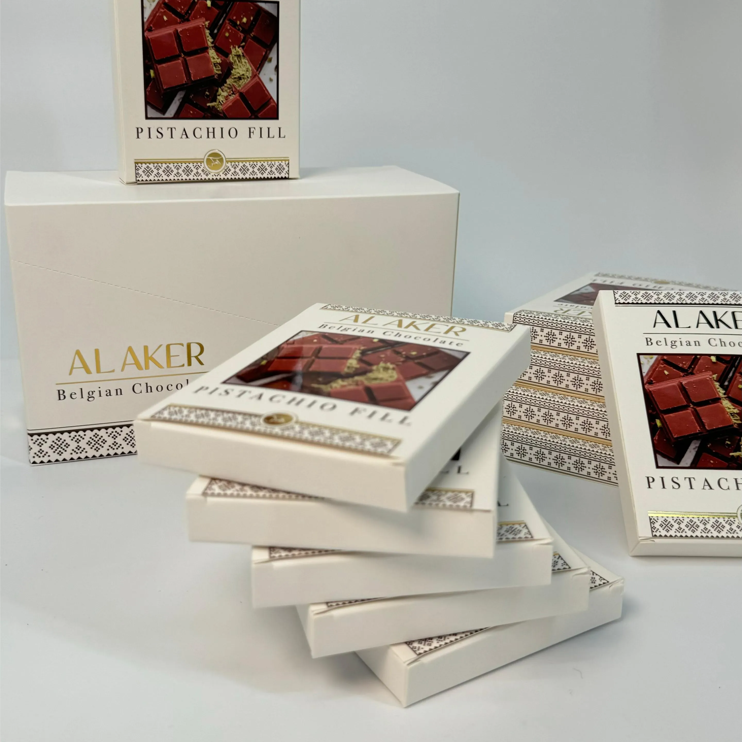 Alaker Special Chocolate With Pistachio 150G